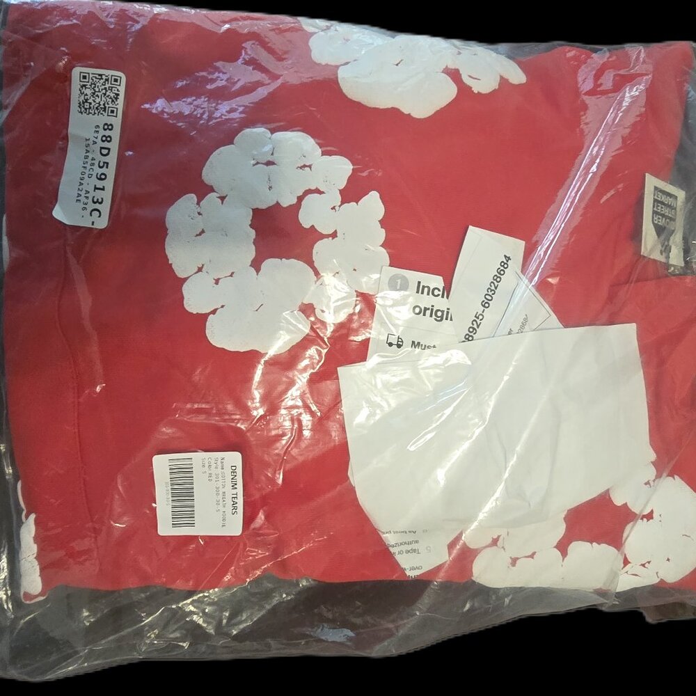 Unique White Floral/Abstract Pattern Grey Hoodie - Comfy & Stylish!Unique White